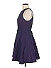 Scoop Solid Purple Casual Dress Size 8 - photo 5
