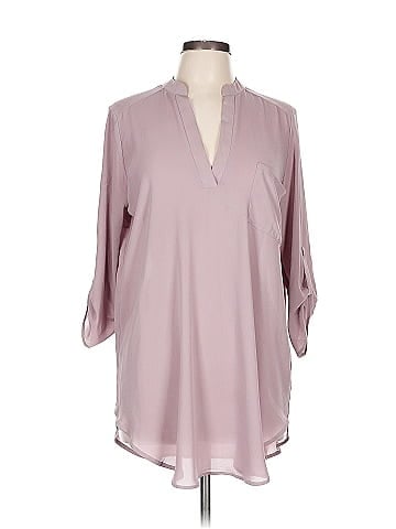 Lush 3/4 Sleeve Blouse (view 1)