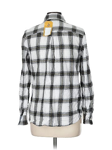 Tommy Hilfiger Blue Plaid Long Sleeve Shirt (view 2)