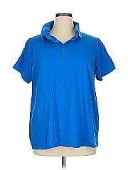 Woman Within Short Sleeve Polo