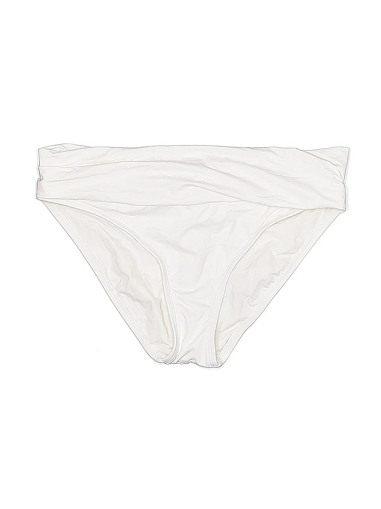 La Blanca Ivory Swimsuit Bottoms Size 8 - photo 1