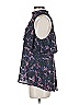 Veronica M. Purple Sleeveless Blouse Size S - photo 5