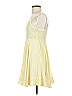 FRAY I.D Solid Yellow Casual Dress Size 0 - photo 4