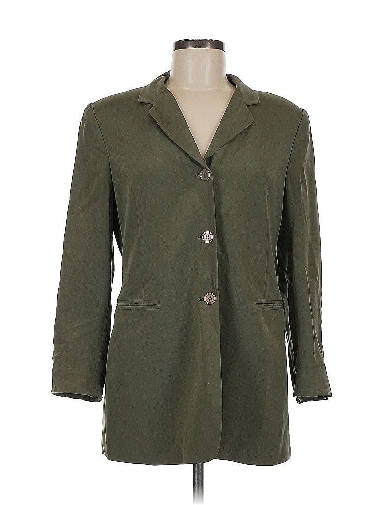 Pre-owned Style & Co Trenchcoat In Green