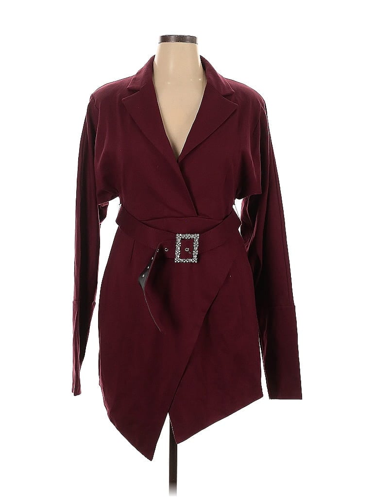 Akira Burgundy Casual Dress Size 1X - photo 1