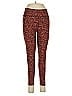 Victoria's Secret 100% Cotton Animal Print Orange Leggings Size M - photo 1