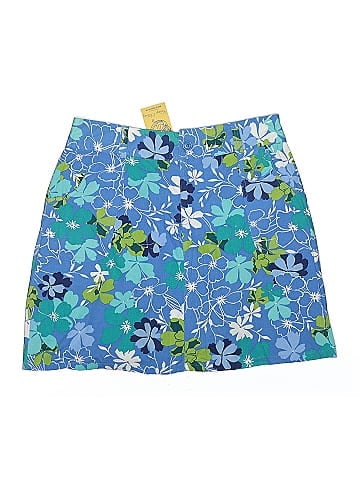 George & Martha Blue Floral Cotton Skort (view 1)