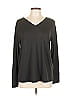 Cuddl Duds Gray Long Sleeve Top Size L - photo 1