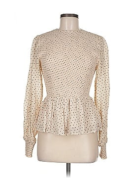 Ganni Long Sleeve Blouse