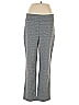 Hilary Radley Chevron-herringbone Gray Casual Pants Size L - photo 1