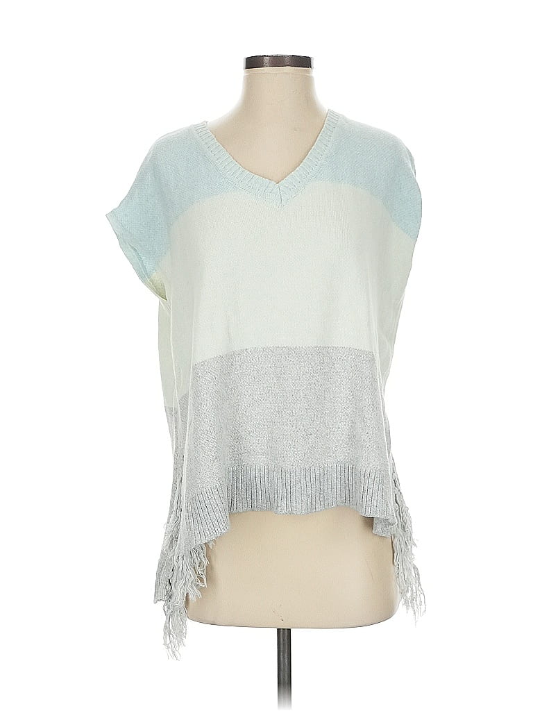 Pre-owned Lisa Todd Pullover Sweater In Silver