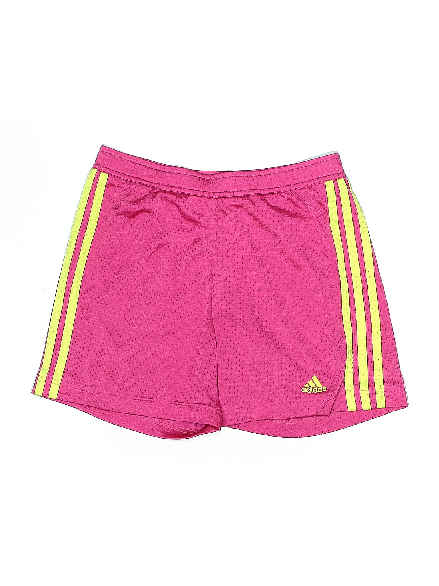 Adidas 100% Polyester Pink Athletic Shorts Size XXS