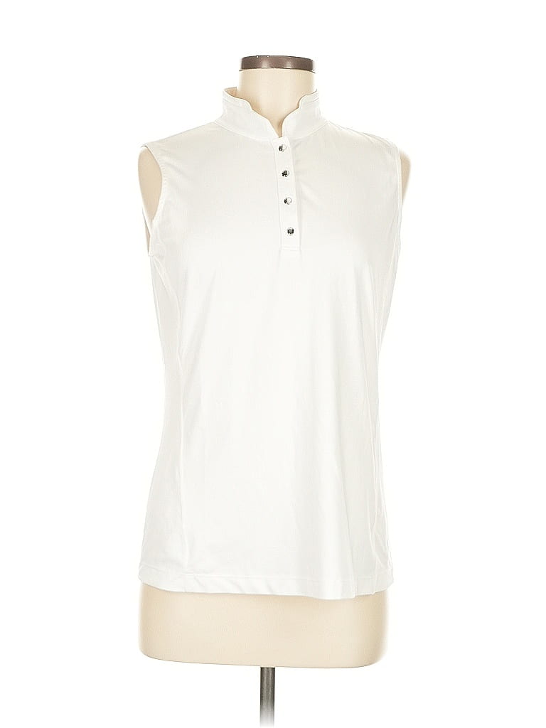 Tail Ivory Sleeveless Blouse Size M - photo 1