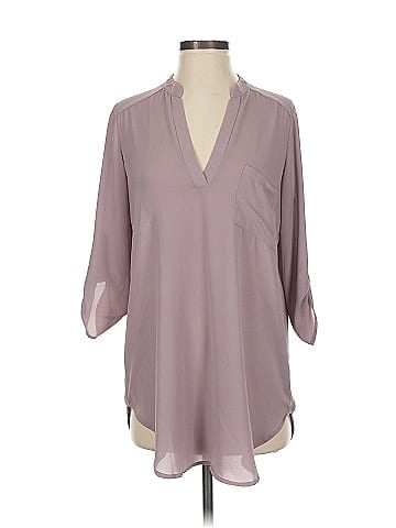 All in Favor 3/4 Sleeve Blouse (view 1)