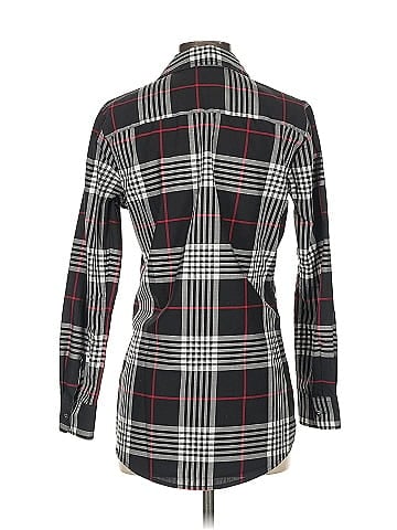 Foxcroft Long Sleeve Button-Down Shirt (view 2)