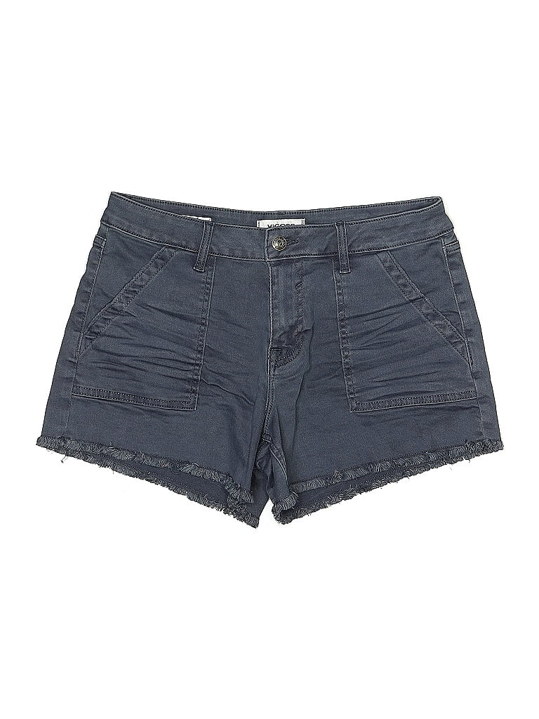 Vigoss Solid Blue Denim Shorts Size 29 waist - photo 1