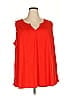 wonderly Orange Sleeveless Blouse Size 4X - photo 1