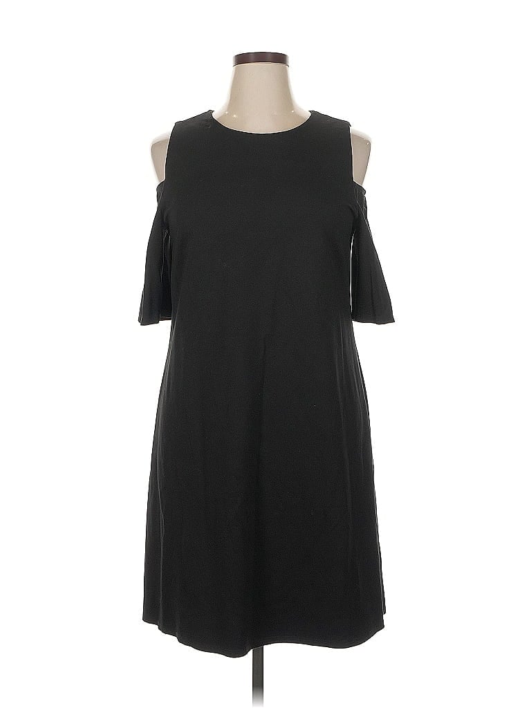 Pre-owned Jude Connally Casual Dress In Black