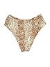 Unbranded Metallic Gold Brown Swimsuit Bottoms Size S - photo 2