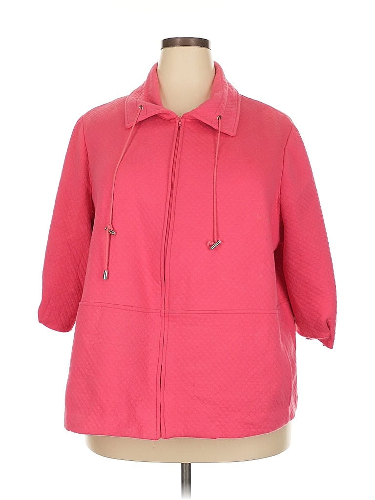 Christopher & Banks Pink Coat Size 2X - photo 1
