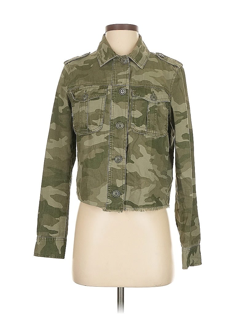 Pre-owned Ava & Viv Jacket In Green