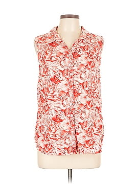 Christopher & Banks Sleeveless Button Down Shirt