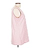 Christopher & Banks 100% Cotton Pink Sleeveless Blouse Size L - photo 4