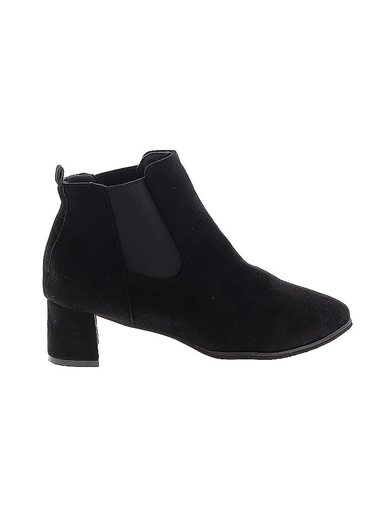 Pre-owned Unbranded Ankle Boots In Black