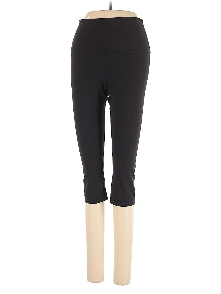 Pre-owned Lululemon Athletica Active Pants In Black