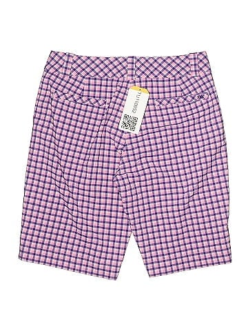 Nike Golf Pink Checked Casual Shorts by Nike (view 2)