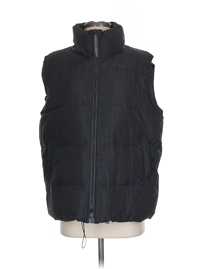Pre-owned Fashion Vest In Black