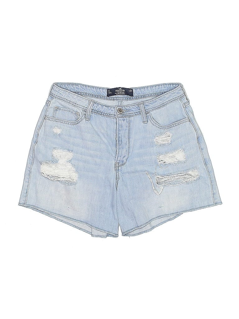 Click to view more detailed imagery on our partner's website Pre-owned Hollister Denim Shorts In Blue