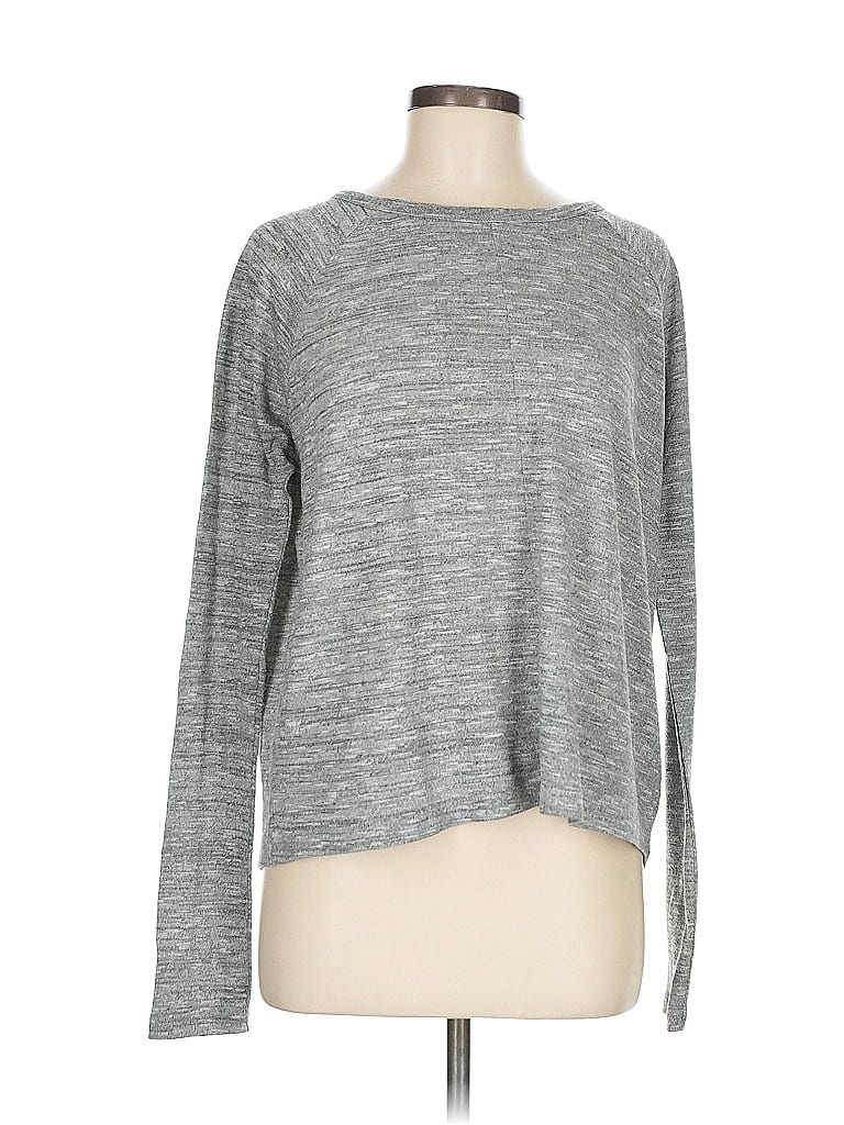 Pre-owned Rag & Bone Long Sleeve Top In Gray