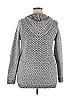 Roaman's 100% Acrylic Gray Cardigan Size 18 - photo 2