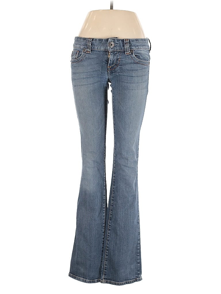 Guess Jeans Hearts Blue Jeans Size 27 waist - photo 1