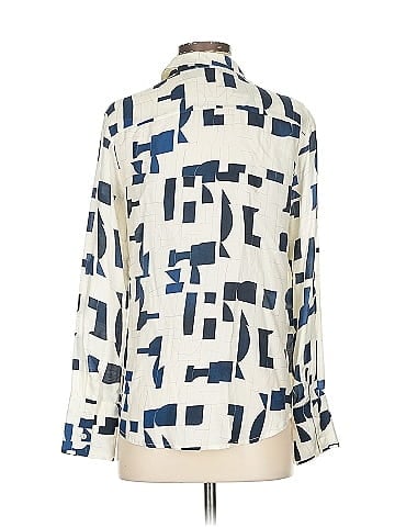 Ecru Long Sleeve Blouse (view 2)