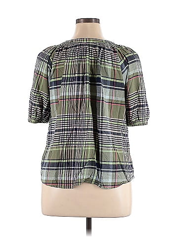 Crown & Ivy Short Sleeve Blouse (view 2)