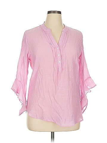 Counterparts 3/4 Sleeve Blouse (view 1)