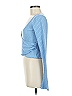 Out From Under Blue Long Sleeve Top Size M - photo 5
