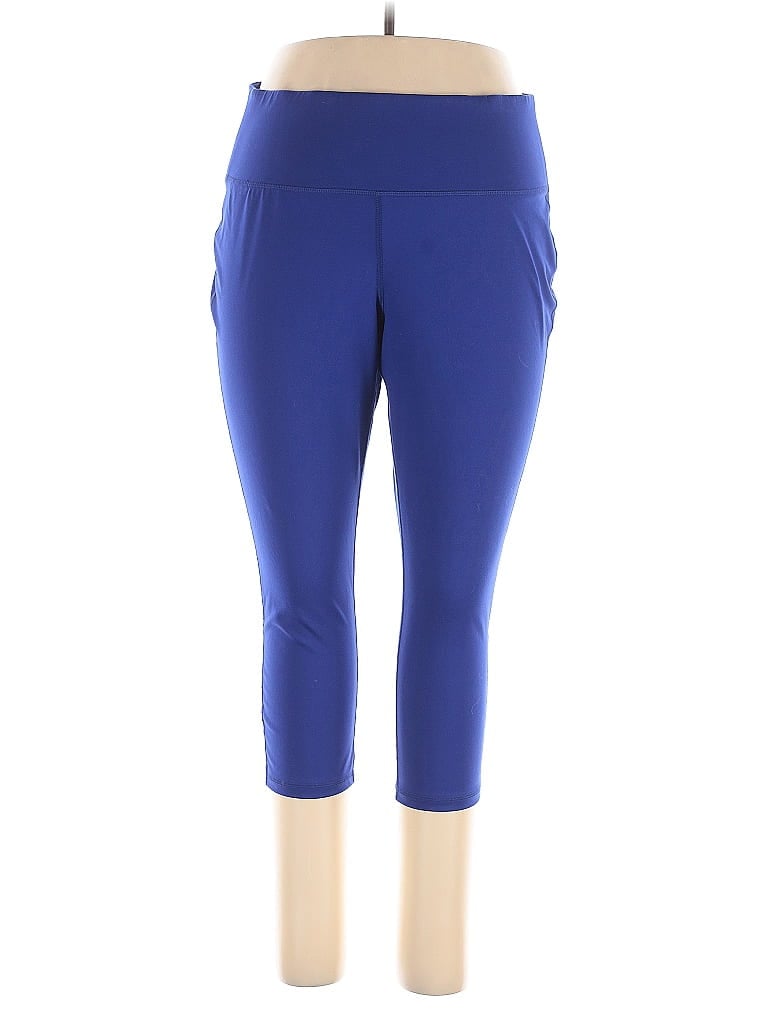 Pre-owned Livi Active Pants In Blue