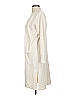 August Silk Ivory Coat Size S - photo 5