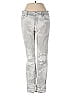 J Brand Metallic Silver Jeans Size 26 waist - photo 1
