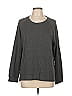 Lou & Grey for LOFT Gray Long Sleeve Top Size L - photo 1
