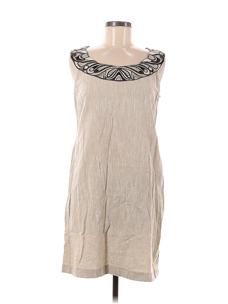 Pre-owned Dana Buchman Casual Dress In Brown