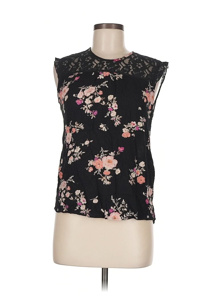 Pre-owned Only Sleeveless Blouse In Black