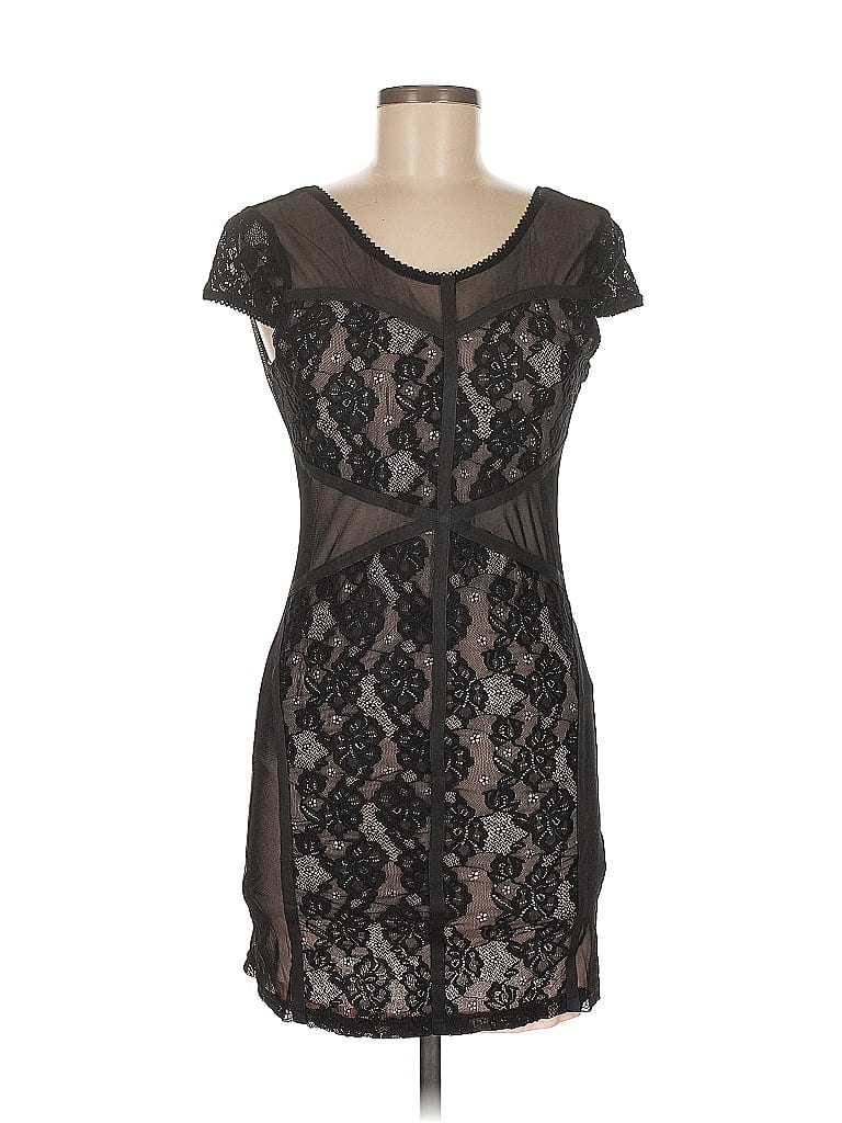 Pre-owned Umgee Cocktail Dress In Black