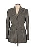 Armani Collezioni 100% Cupro Gray Blazer Size 10 - photo 1