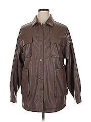 Afrm Faux Leather Jacket