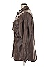 AFRM 100% Polyurethane Brown Faux Leather Jacket Size XL - photo 5