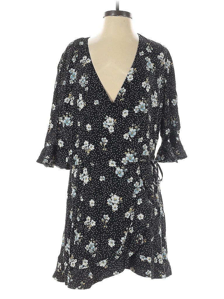Pre-owned Ann Taylor Loft Casual Dress In Black